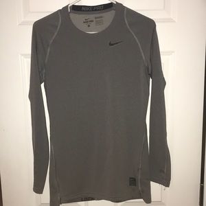 Gray nike shirt